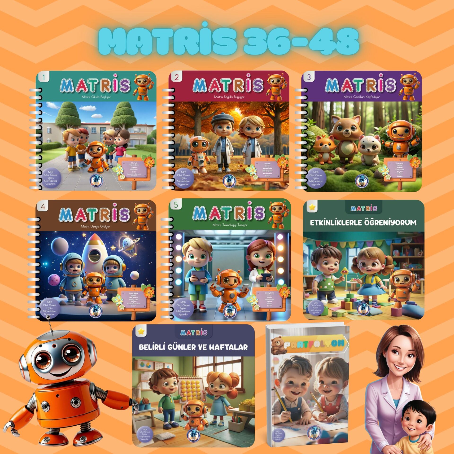 MATRİS EĞİTİM SETİ 36-48 AY